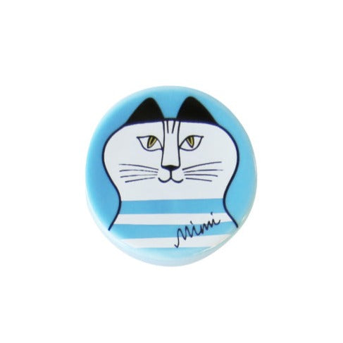 陶器マグネット（ミンミ・青）