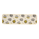 廚房墊子(50 x 180厘米,木質堅果和刺猬)