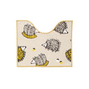 Toilet mat (nuts and hedgehogs)