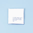 A handkerchief that the curtain shakes in the wind