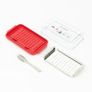 Butter case with stainless steel cutter (Mikey Kitchen)