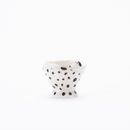 Egg stand (black mimi / dot)