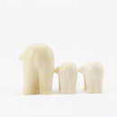 Polar bear family set