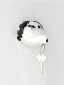 Key hook white (dog)