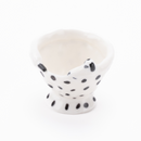 Egg stand (black mimi / dot)