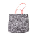 Tote bag (black x pink)