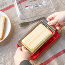 Butter case with stainless steel cutter (Mikey Kitchen)