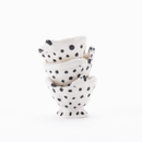 Egg stand (black mimi / dot)