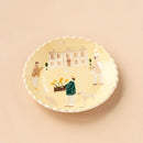 聚集在一個大花園(莊嚴的花園,黃色,16厘米)