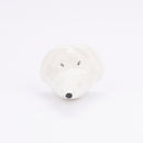 Key hook white (dog)