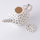 Dog parent and child pot (small dot) No.2