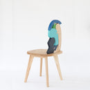 A chair of "thoughts". No.2 (blue)