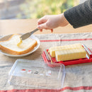 Butter case with stainless steel cutter (Mikey Kitchen)