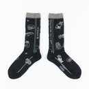 Lisa Larson×ANTIPAST socks (sketch cat)