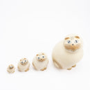 Mia Family Set (White Brown)