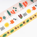 Masking tape (15mm, leaf and acorn)