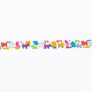 Masking tape (colorful dog)