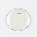 Marianne's round plate (check / seto)