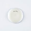 Marianne's round plate (check / seto)