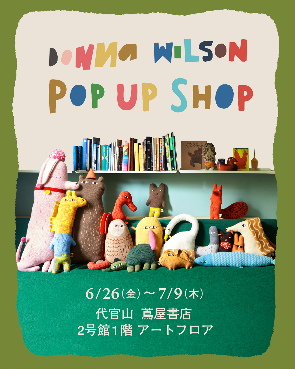 POP UP SHOP】ドナ・ウィルソン×Tabioのコラボレーションソックスが