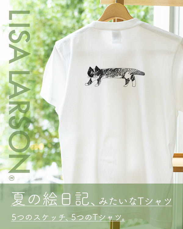 夏の絵日記、みたいなTシャツ