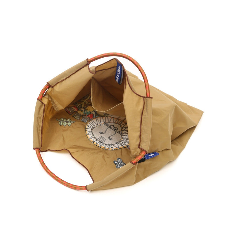 Lisa Larson×Ball&Chain】ライオンショッピングバッグ（M）