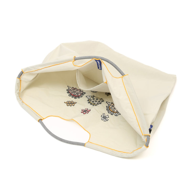 Lisa Larson×Ball&Chain】はりねずみショッピングバッグ（L）