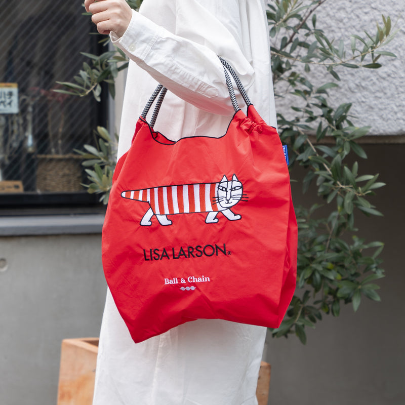 【Lisa Larson×球鏈] Mikey Eco Bag（M）