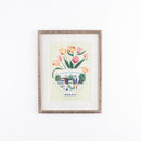 プリント（のどかなお散歩・額付き）