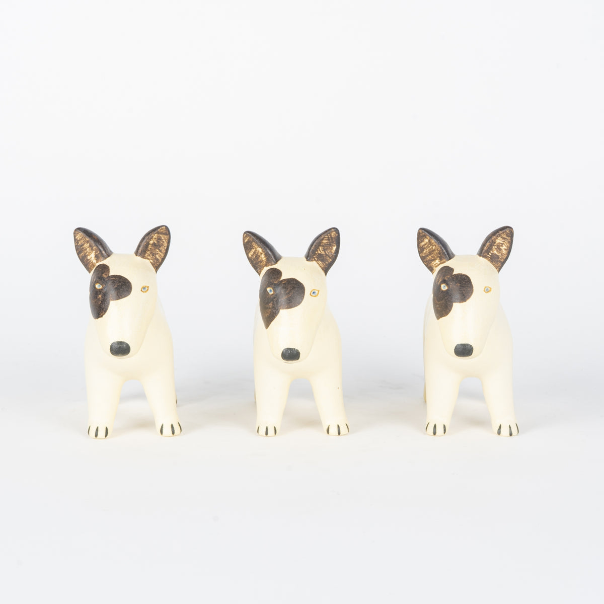 リサラーソン　ケンネルブルテリア　トンカチストアで購入 ブルテリア（右のブチ）