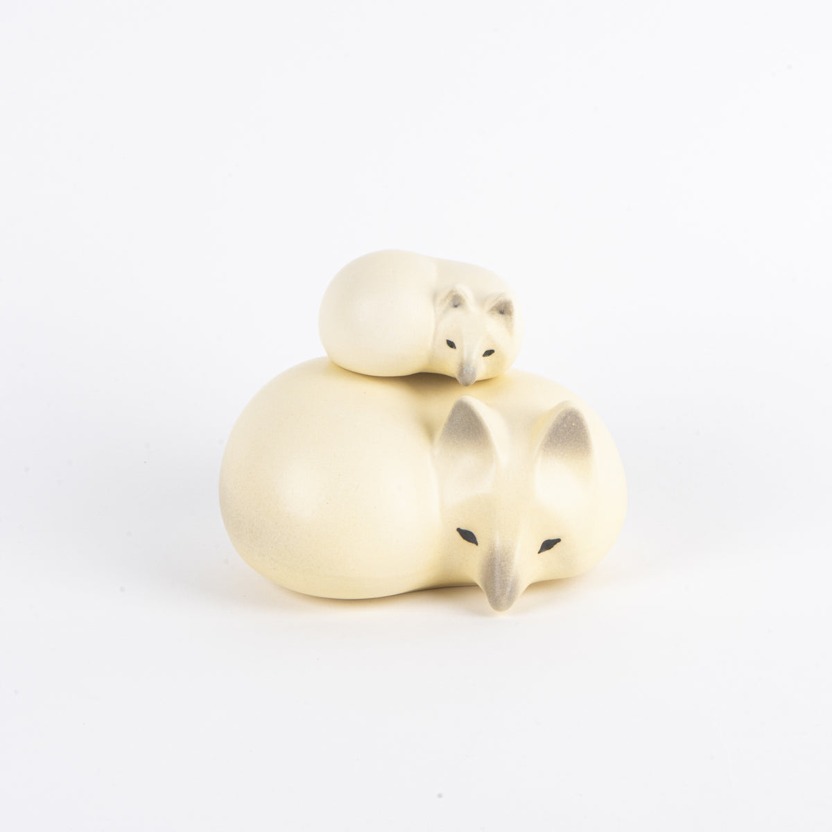 【新品　未使用】Lisa Larson(リサ・ラーソン)雪の中のフォックス ミニ 雪の中のフォックス ミニ / Lisa Larson リサ・ラーソン | 101