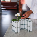 四月花瓶（瓷白色）