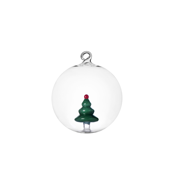 ウィッシュツリーのクリスマスボール（クリア）