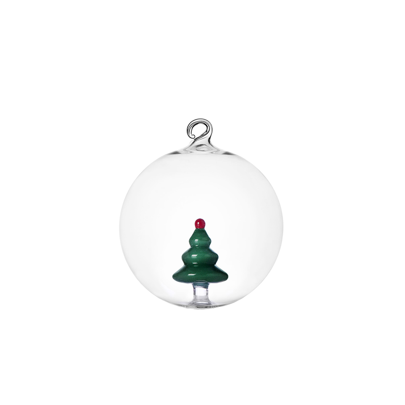 Wish Tree Christmas ball (clear)