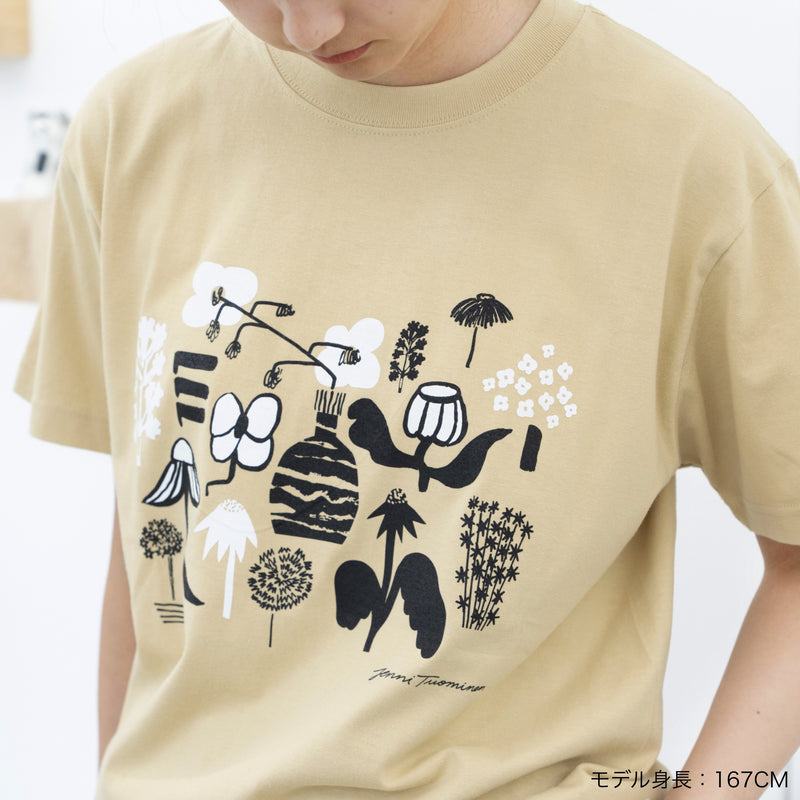 T-襯衫（Mariyakko）淺米色