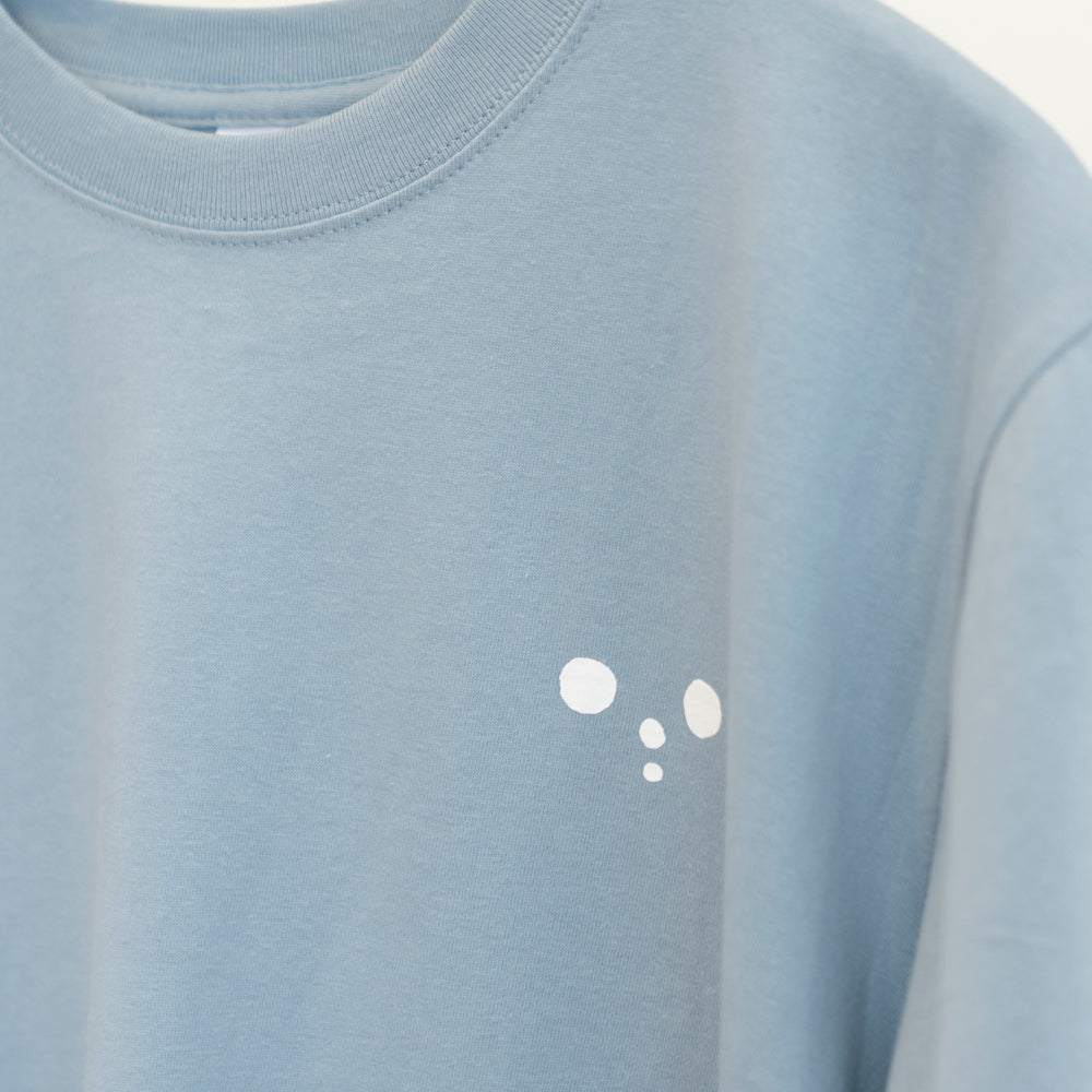 Tシャツ（ポルティ）アシッドブルー