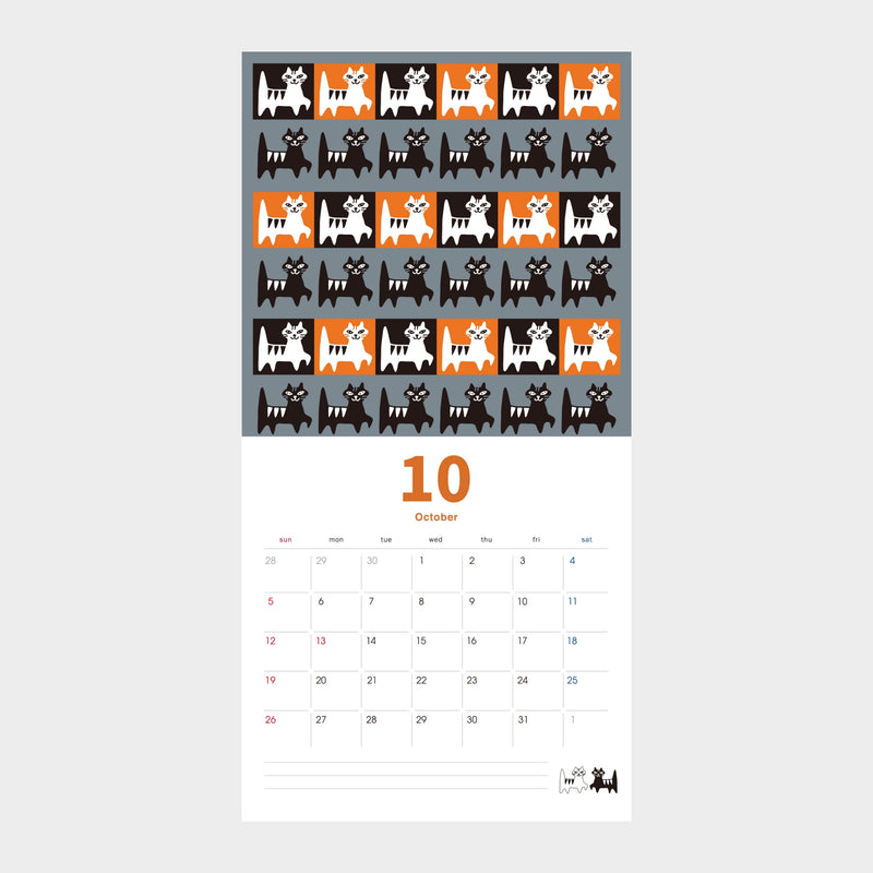 Wall -mounted calendar 2024 (Lisa Larson Design Collection)