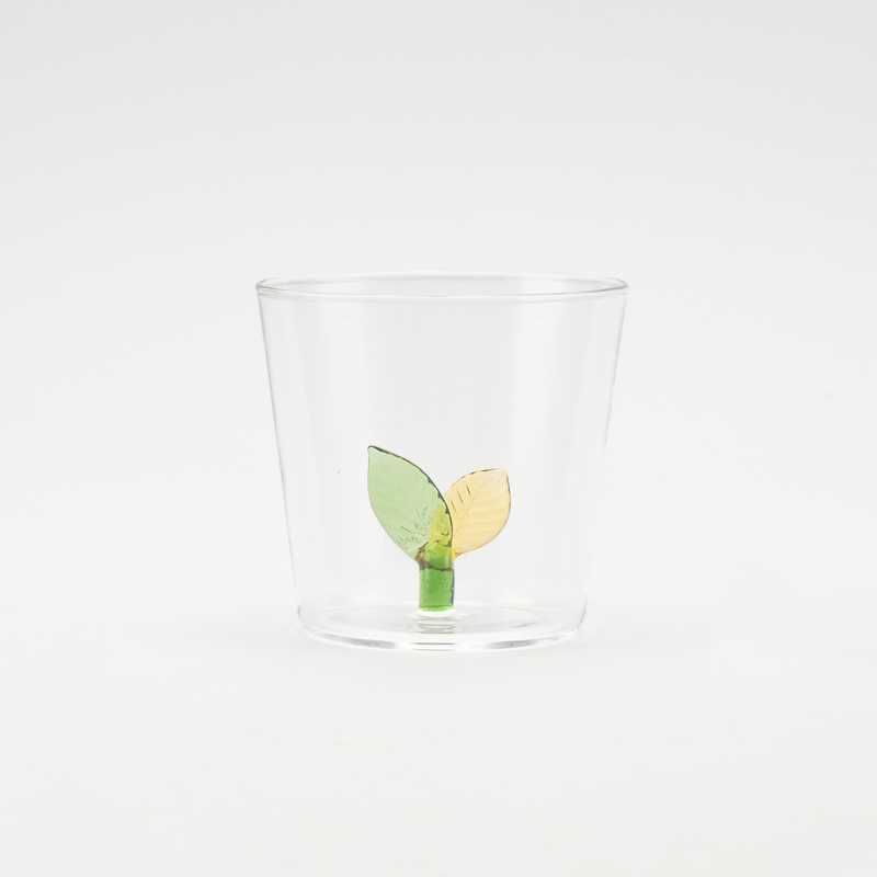 Glass of leaf