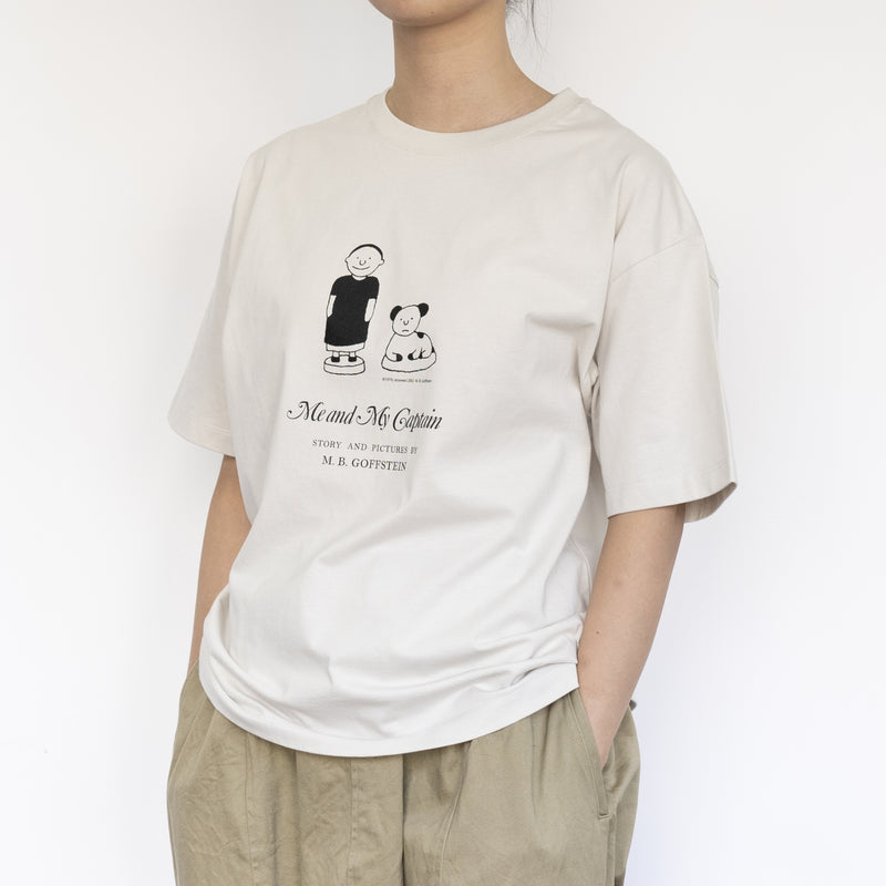 Tシャツ（私と私の船長さんNO.2・グレージュ）