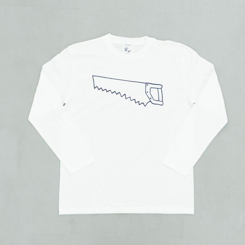 Long T -shirt (sawdo / white)