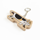 木製ダイカットキーホルダー（マイキー）