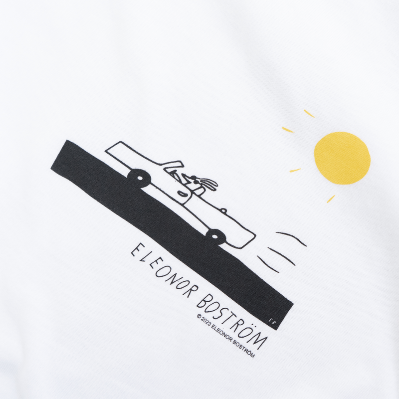 Tシャツ（DRIVING DOG・バニラホワイト）