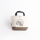 スッシーの刺繍ミニトート