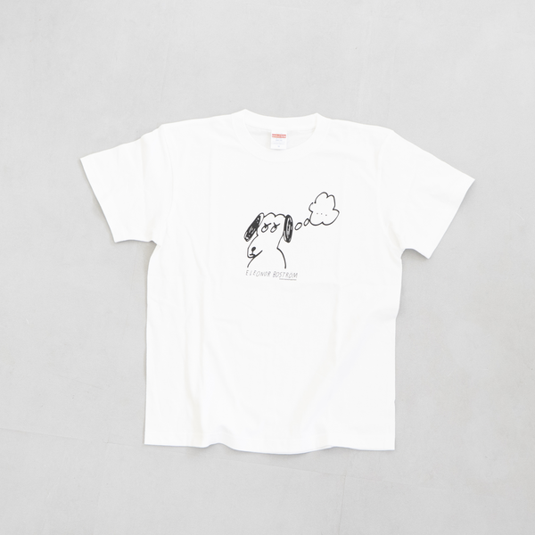 Tシャツ（THINKING DOG・バニラホワイト）