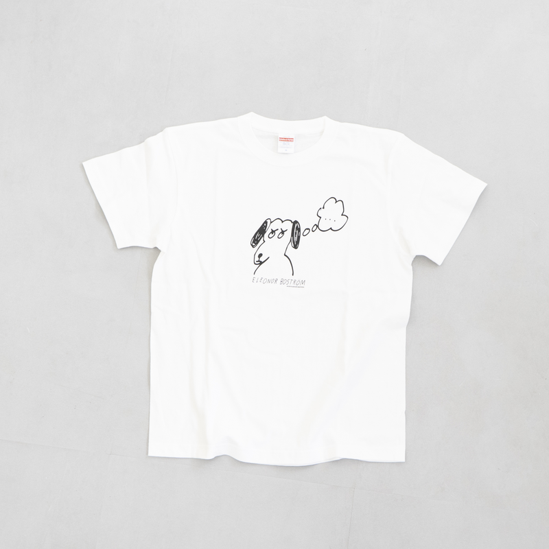 Tシャツ（THINKING DOG・バニラホワイト）
