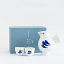 おさけとり（徳利とお猪口）あおい