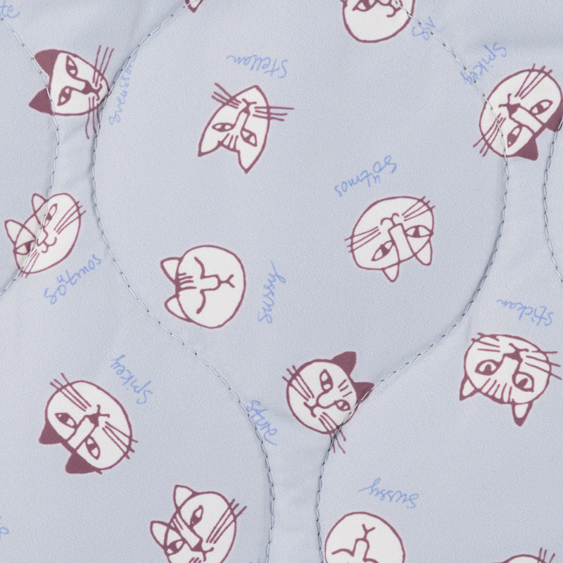 Quilt vest (sketch cats)