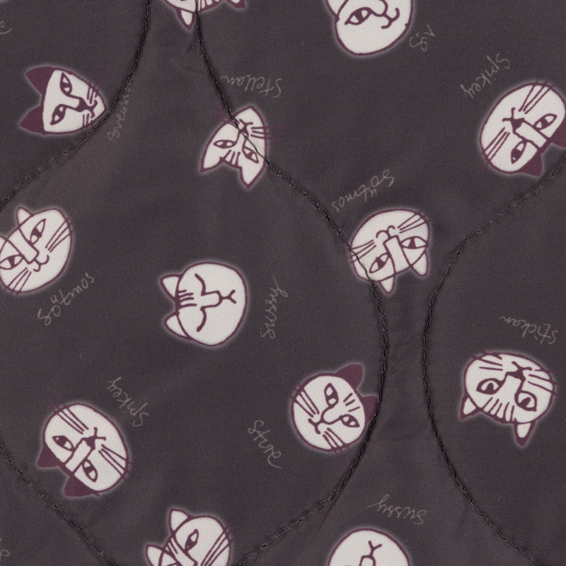 Quilt vest (sketch cats)