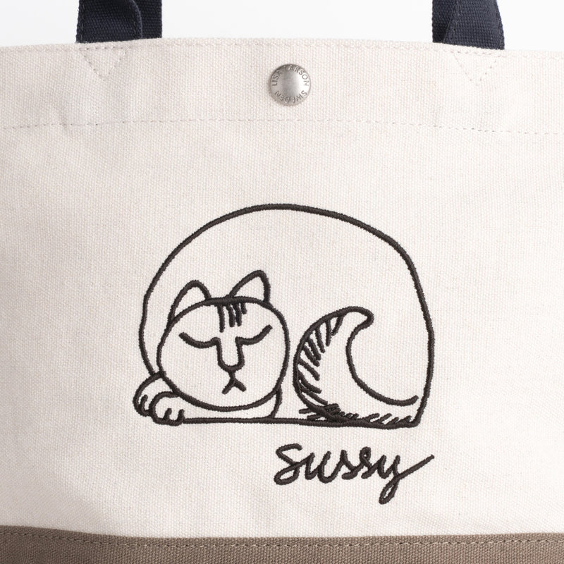 スッシーの刺繍ミニトート