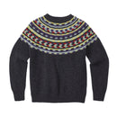 GLITCH YOKE Sweater (Charcoal)